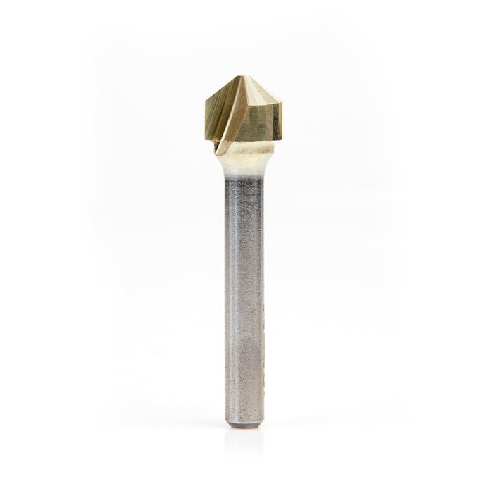 Amana Tool 45781 ZrN Coated V-Groove 108 Deg. Folding for Aluminum Composite Material (ACM) Panels Like Alucobond, Dibon