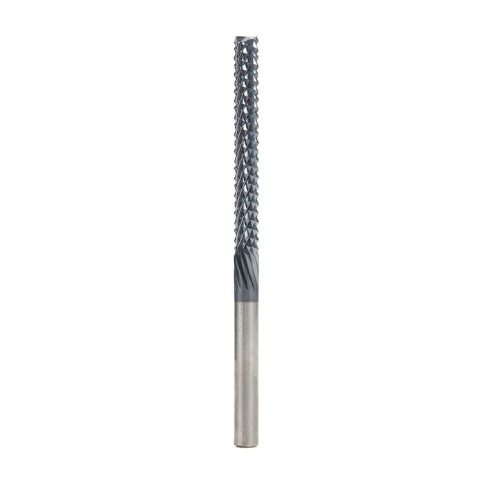 Amana Tool 48054-E High Performance End Mill 1/4 D x 2-1/8 CH x 1/4 SHK x 4 Inch Long SC Fiberglass and Composite Cuttin