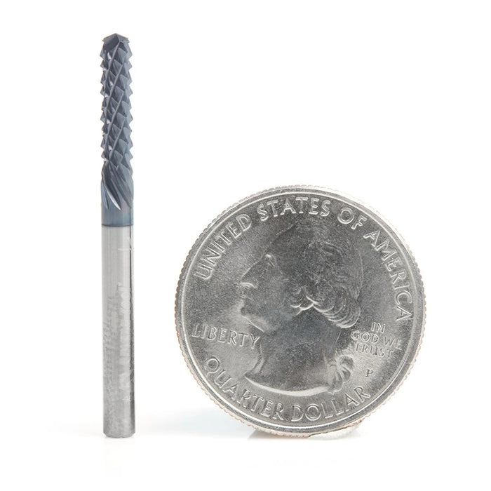 Amana Tool 48050-D High Performance Drill End 1/8 D x 1/2 CH x 1/8 SHK x 1-1/2 Inch Long SC Fiberglass and Composite Cut