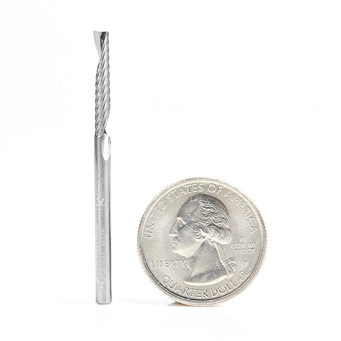 Amana Tool 51437 1/8"Dx1/8"Shk Spiral O Plastic - CNC Router Store