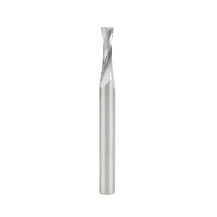 Amana Tool 51763 SC CNC Spiral Double O Flute, Plastic Cutting 3/16 Dia x 5/8 CH x 1/4 Shank x 2-1/2 Inch Long Up-Cut Ro