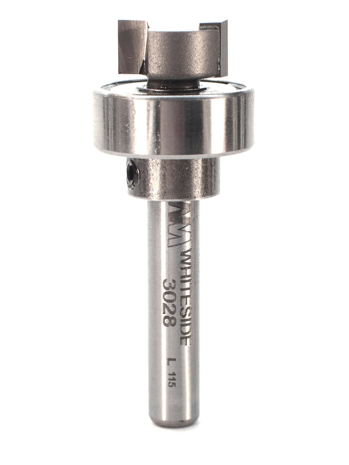 Whiteside 3028 Template Bit - 1/2" CD x 1/4" CL x 1/4" Shank - official product photo