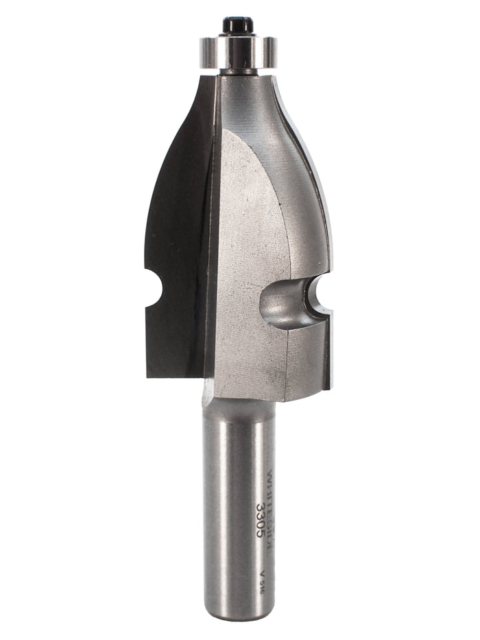 Whiteside 3305 Handrail Bit - 1 1/4" CD x 2" CL x 1/2" Shank - official product photo