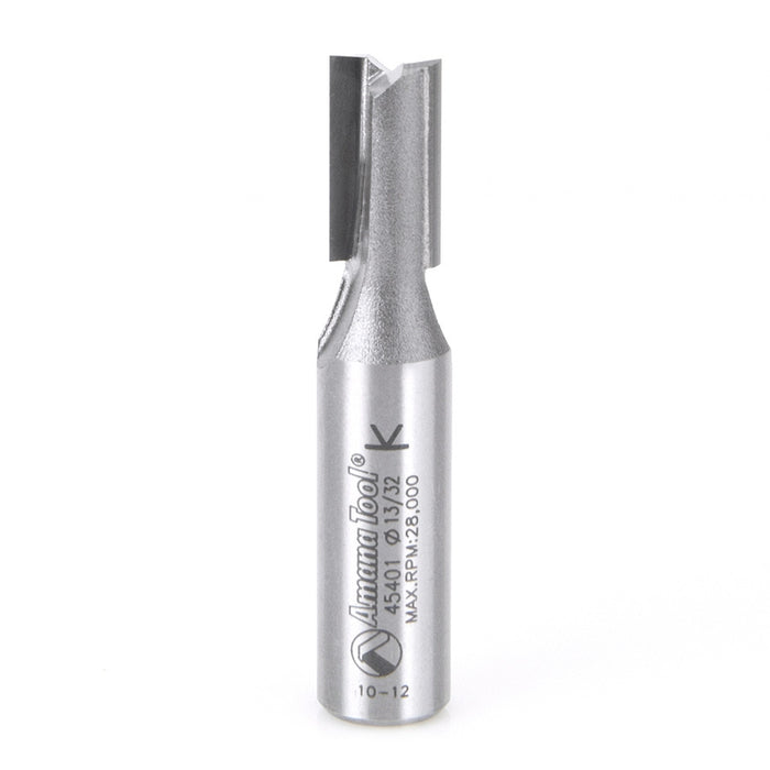 Amana Tool 45401 Carbide Tipped Straight Plunge High Production 13/32 D x 3/4 CH  x 2-1/2 Inch Long x 1/2 Inch SHK Route