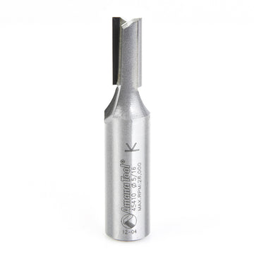 Amana Tool 45410 Carbide Tipped Straight Plunge High Production 5/16 D x 3/4 CH x 2-1/2 Long x 1/2 Inch SHK Router Bit