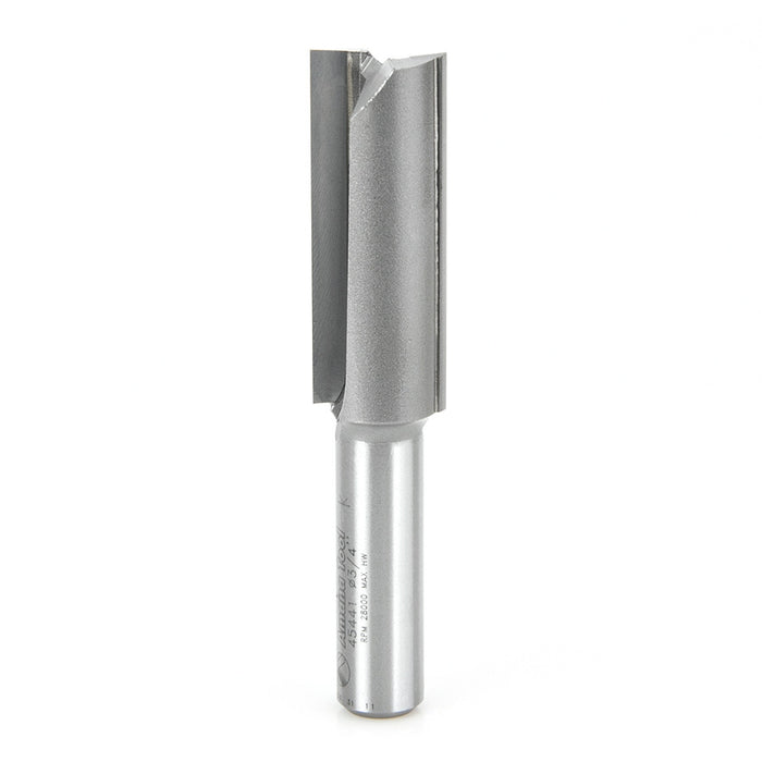 Amana Tool 45441 Carbide Tipped Straight Plunge High Production 3/4 D x 2 CH x 1/2 SHK x 3-5/8 Inch Long Router Bit