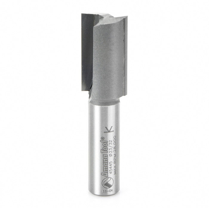 Amana Tool 45445 Carbide Tipped Undersized Plywood Dado Plunge 23/32 D x 1-1/4 CH x 1/2 Inch SHK Router Bit for Plywood 