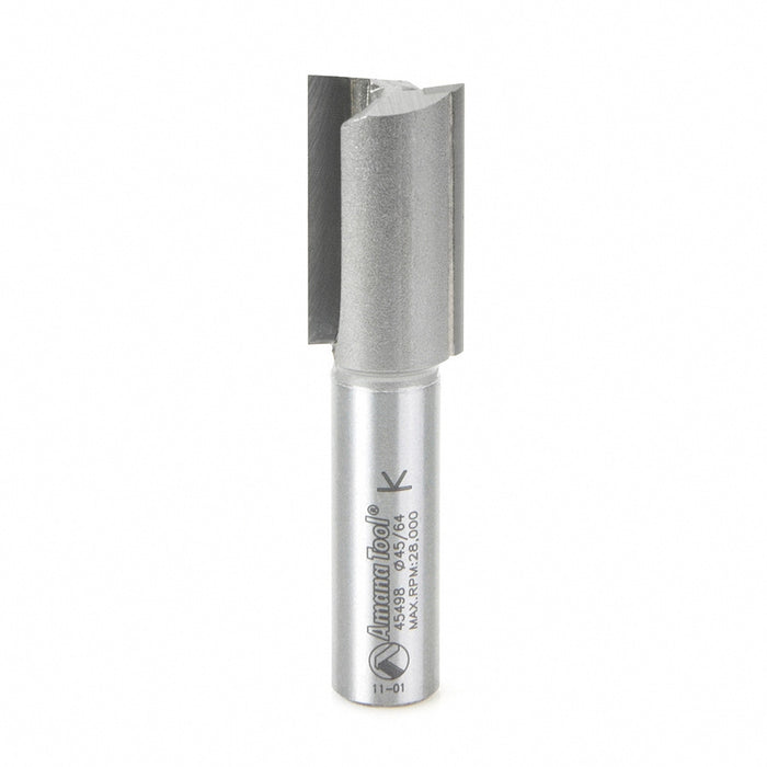 Amana Tool 45498 Carbide Tipped Straight Plunge 18mm D x 1-1/4 CH x 1/2 Inch SHK Router Bit