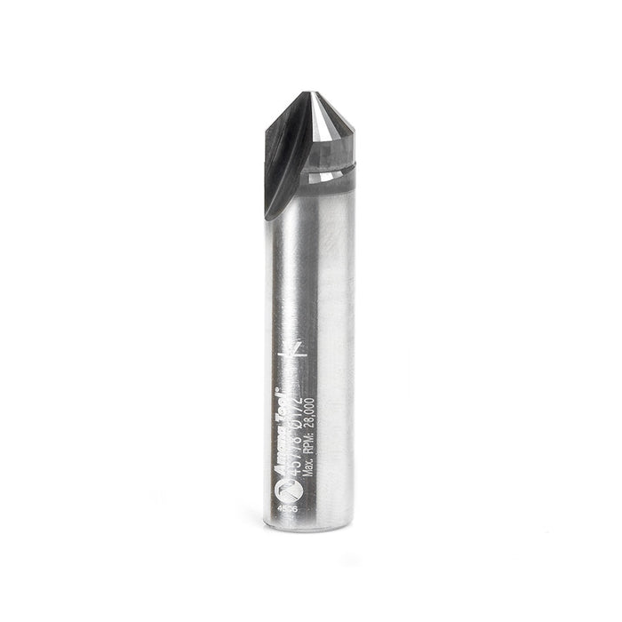 Amana Tool 45778 SC Head V-Groove 90 Deg Folding for Composite Material Panels Like TCM, CCM, ACM, 0.090 Tip Cut Width x