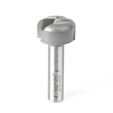 Amana Tool 45986-S Carbide Tipped Bowl & Tray 1/4 R x 1-1/8 D x 1/2 CH x 1/2 Inch SHK Router Bit