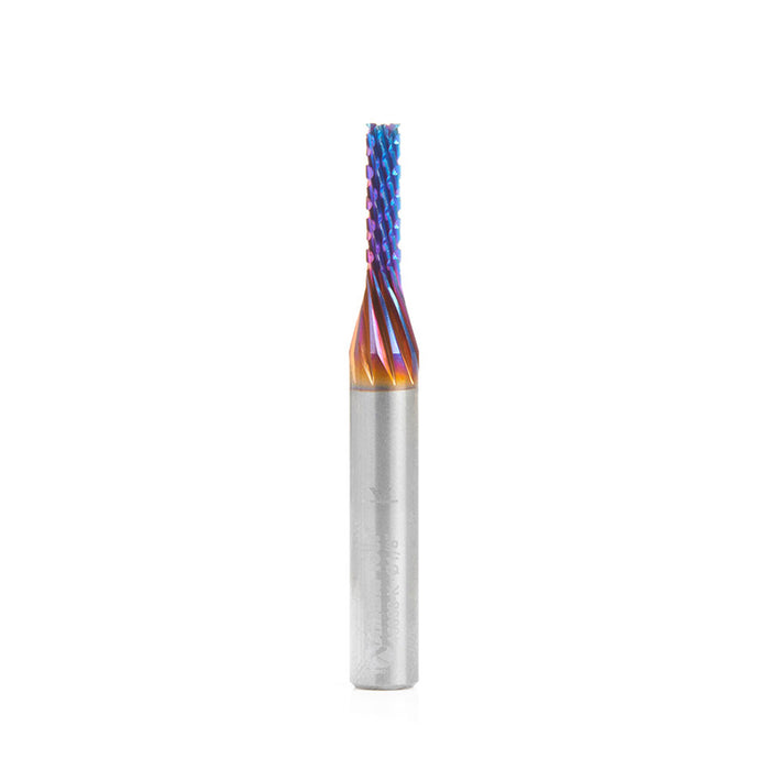 Amana Tool 46008-K SC Spektra Extreme Tool Life Coated Carbon Fiber Cutting Down-Cut 1/8 D x 1/2 CH x 1/4 SHK x 2 Inch L