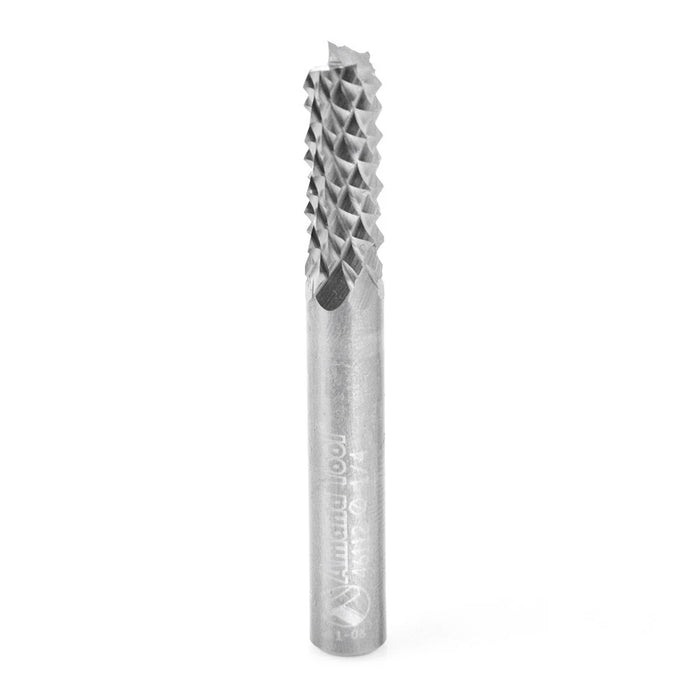 Amana Tool 46112 Abrasive Type Plunge Diamond Pattern, Composite Cutting 1/4 D x 3/4 CH x 1/4 SHK x 2 Inch Long Router B