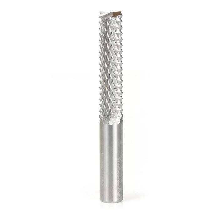 Amana Tool 46123 Abrasive Type Plunge Diamond Pattern, Composite Cutting 1/2 D x 2-1/8 CH x 1/2 SHK x 4 Inch Long Router