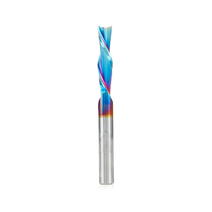 Amana 46415-K Solid Carbide Spektra™ Extreme Tool Life Coated Spiral Plunge 1/4 Dia x 1 x 1/4 Inch Shank