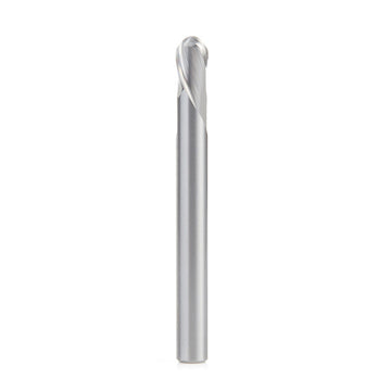 Amana Tool 46475 Fraise à galet sphérique hélicoïdale coupe-fond 1/4″