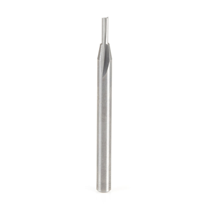 Amana Tool 46480 Solid Carbide Straight Plunge High Production 1/16 D x 3/16 CH x 1/8 Inch SHK x 1-1/2 Inch Long Router 