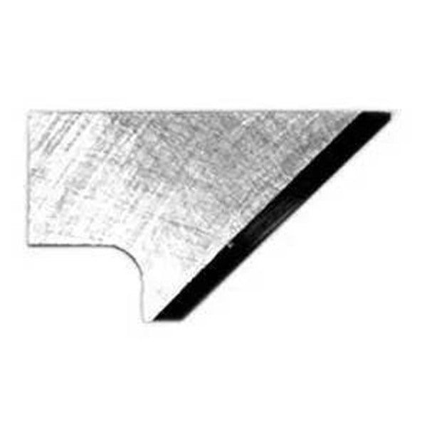 BFT BLD-SF245 Single-Edge Flat V-Notch Knife Blade — Fold Lines in Solid Board Carton - CNC Router Store
