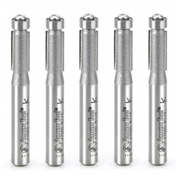 Amana Tool 47090-5 5 Pc Flush Trim 1/4Dx1/4 Shk