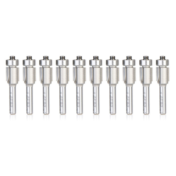 Amana Tool 47106-10 10 Pc Flush Trim 1/2Dx1/4 Shk - CNC Router Store