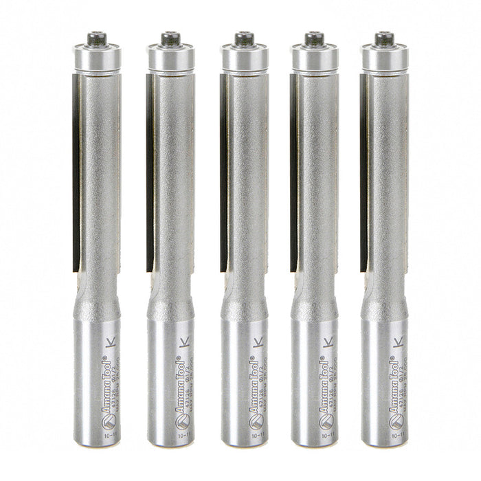 Amana Tool 47126-5 5 Pc Flush Trim 1/2Dx1/2 Shk - CNC Router Store