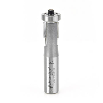 Amana Tool 47194 Carbide Tipped Overhang Trim 1/16 Overhang x 1/2 D x 1/2 CH x 1/2 Inch SHK w/ Lower Ball Bearing Router Bit