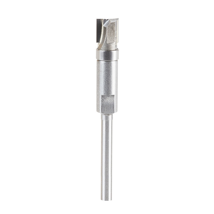 Amana Tool 47223-S Miniature Flush Trim Plunge Template 1/4 D x 1/4 CH x 1/8 Inch SHK Carbide Tipped Router Bit with Min