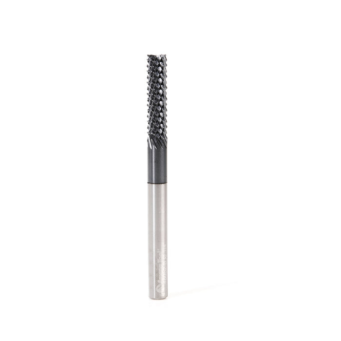 Amana Tool 48052-B High Performance Burr End 1/4 D x 1 CH x 1/4 SHK x 3 Inch Long SC Fiberglass and Composite Cutting Al