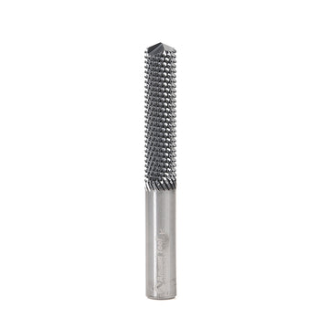 Amana Tool 48059-D High Performance Drill End 1/2 D x 2-1/8 CH x 1/2 SHK x 4 Inch Long SC Fiberglass and Composite Cutting AlTiN Coated Router Bit