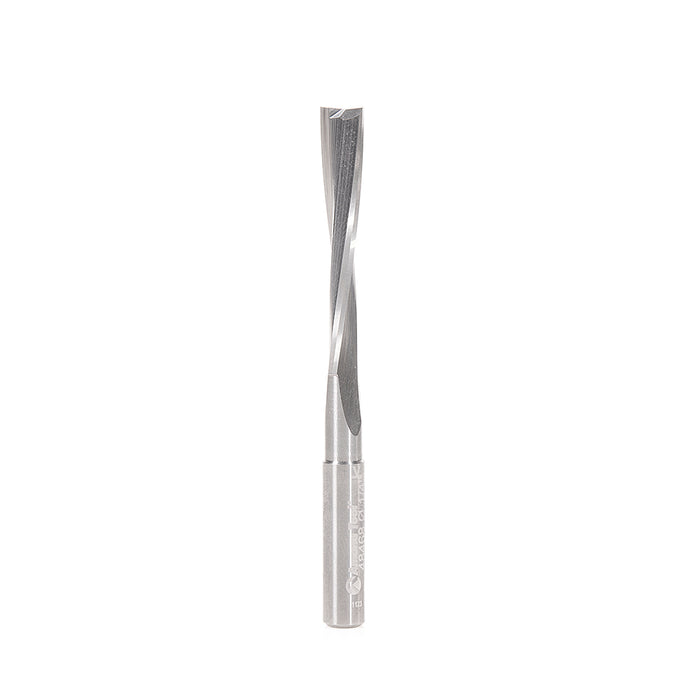 Amana Tool 48468 CNC Solid Carbide Foam Cutting Up-Cut Spiral 1/4 D x 1-1/2 CH x 1/4 SHK x 3 Inch Long Flat Bottom Route