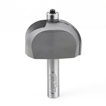 Amana Tool 49121 Carbide Tipped Cove 7/8 R x 2-1/4 D x 1-1/4 CH x 1/2 Inch SHK w/ Lower Ball Bearing Router Bit
