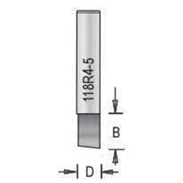 Dimar 118R4-5 Rip & Slotter Bit, Solid Carbide - CNC Router Store