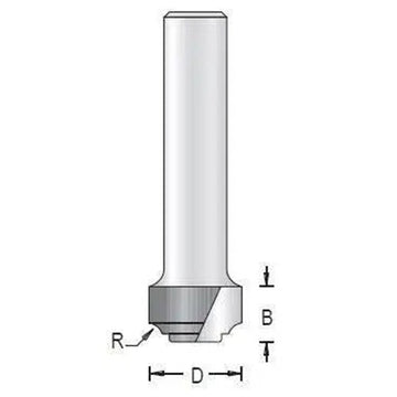 Dimar 121RX-XX Series Traditional Bits – Plunge Type, 2 Flutes