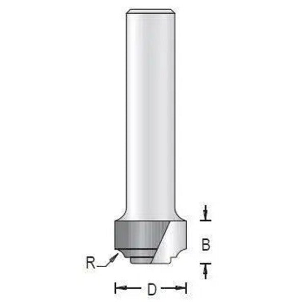 Dimar 121RX-XX Series Traditional Bits – Plunge Type, 2 Flutes - CNC Router Store