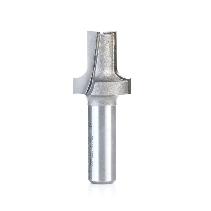 Amana Tool 49705 Carbide Tipped Plunging Round Over 3/16 R x 1 Inch D x 1-3/32 CH x 1/2 SHK Router Bit