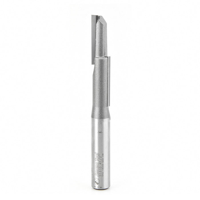 Amana Tool 51310 Carbide Tipped Stagger Tooth Plunge 1/2 D x 2-1/4 CH x 1/2 Inch SHK Router Bit