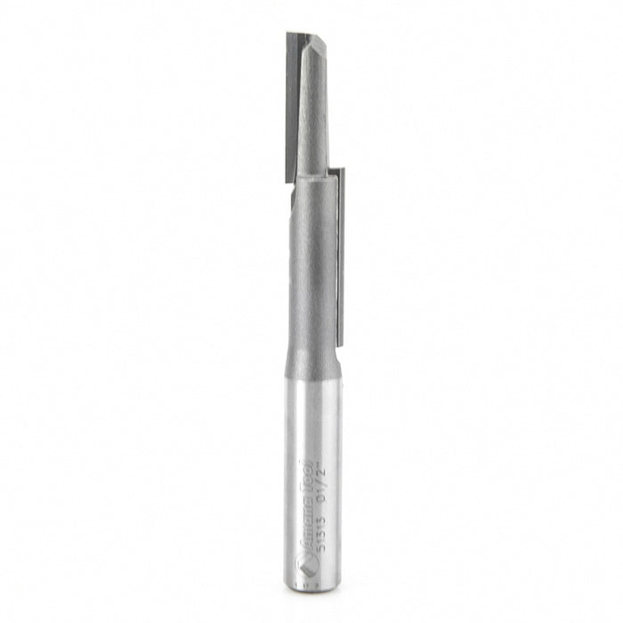 Amana Tool 51313 Carbide Tipped Stagger Tooth Plunge 1/2 D x 2-5/8 CH x 1/2 Inch SHK Router Bit