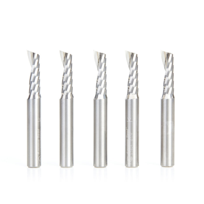 Amana Tool 51404-5 5Pc 1/4X1/4"Shk Spiral Plastic - CNC Router Store