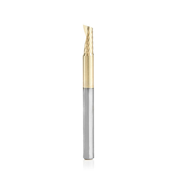 Amana Tool 51406-Z Fraise hélicoïdale en carbure à revêtement ZrN 1/8Dx1/8″