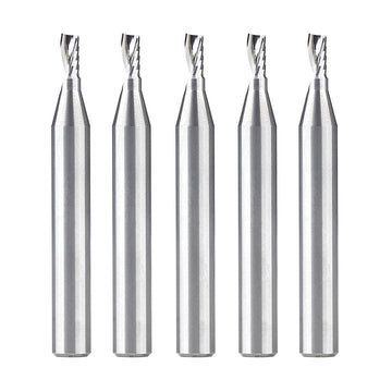 Amana Tool 51416-5 5 pièces 1/8 x 1/4″ Fraises hélicoïdales en plastique