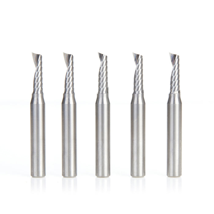 Amana Tool 51417-5 5Pc 3/16X1/4"Sk Spiral Plastic - CNC Router Store