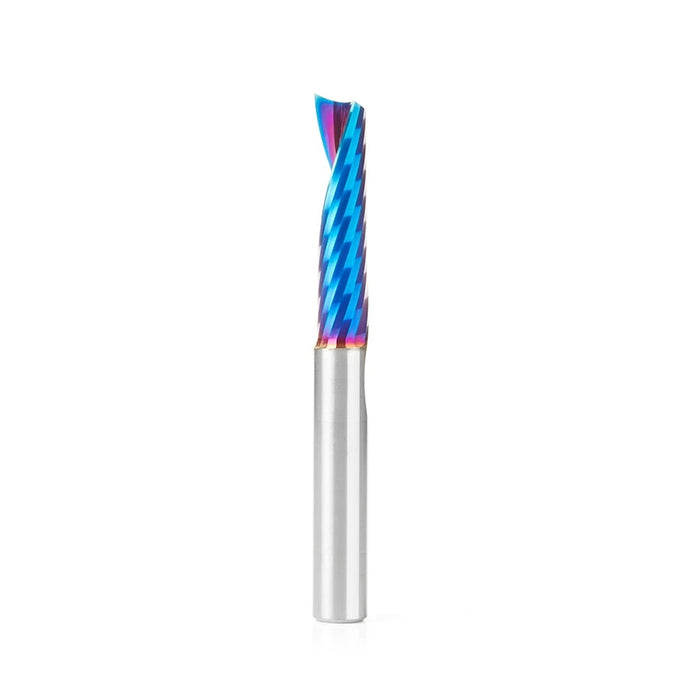 Amana Tool 51427-K CNC Spektra Coated SC Spiral O Single Flute, Plastic Cutting 3/8 D x 1-5/8 CH x 3/8 SHK x 3-1/2 Inch 