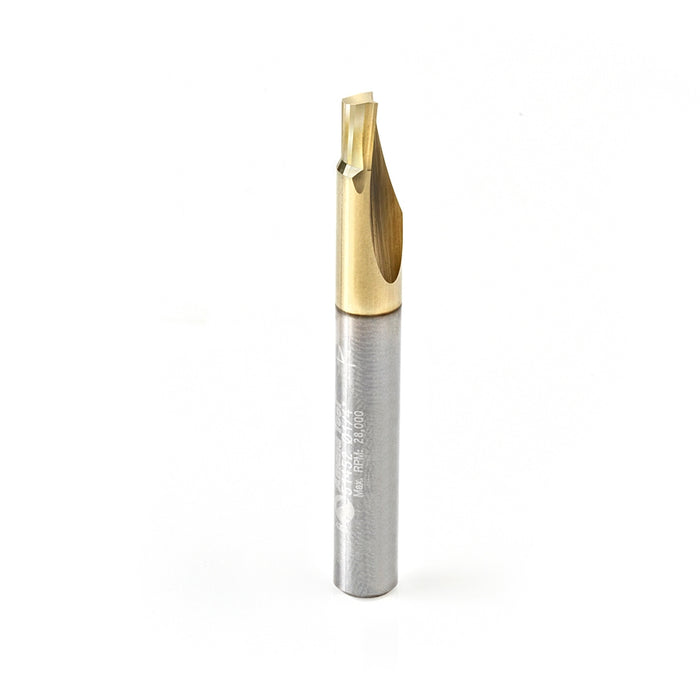 Amana Tool 51452 Soft Aluminum Cutting 1/4 D x 1/4 CH x 1/4 SHK x 2 Inch Long x 1 Flute Up-Cut (Up Shear) Solid Sub Micr