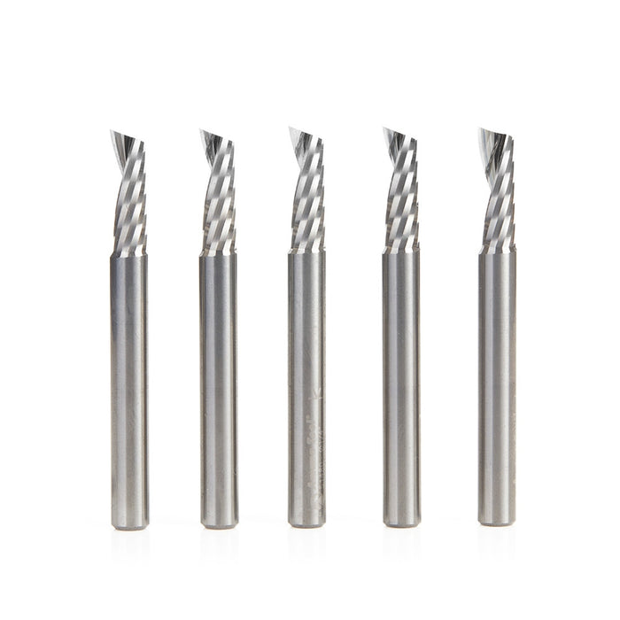 Amana Tool 51480-5 5 Pc 1/4"X1/4"Shk Spiral Alum - CNC Router Store