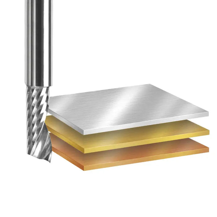 Amana Tool 51480 SC Spiral O Flute, Aluminum Cutting 1/4" - CNC Router Store