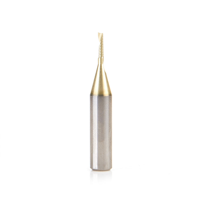 Amana Tool 51488-Z 1/16Dx1/4"Shk Spiral O Alu ZrN - CNC Router Store