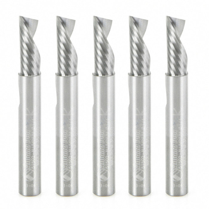Amana Tool 51502-5 5Pc 1/4X1/4"Shk Spiral Plastic - CNC Router Store