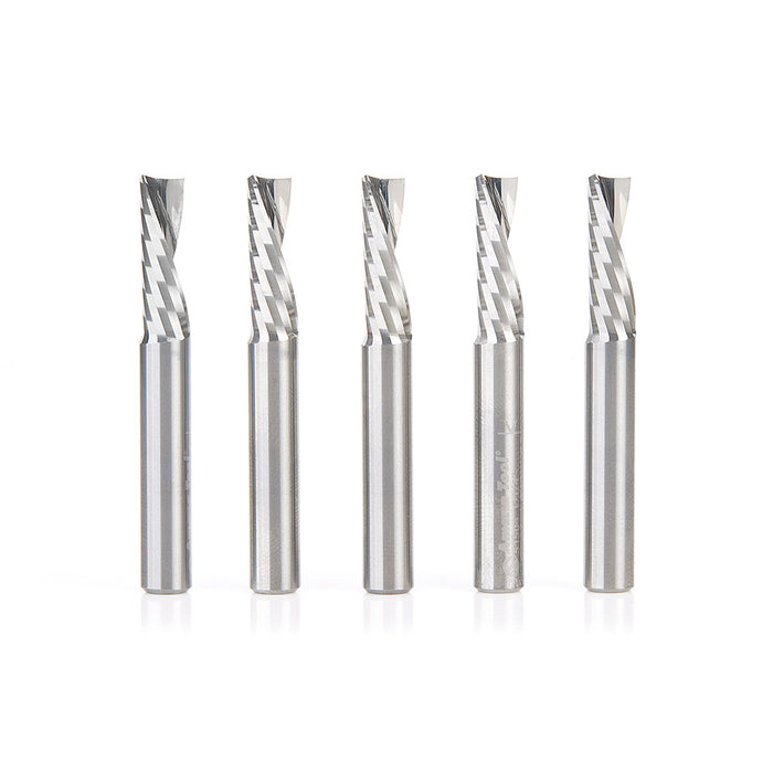 Amana Tool 51504-5 5Pc 1/4X1/4"Shk Spiral Plastic - CNC Router Store