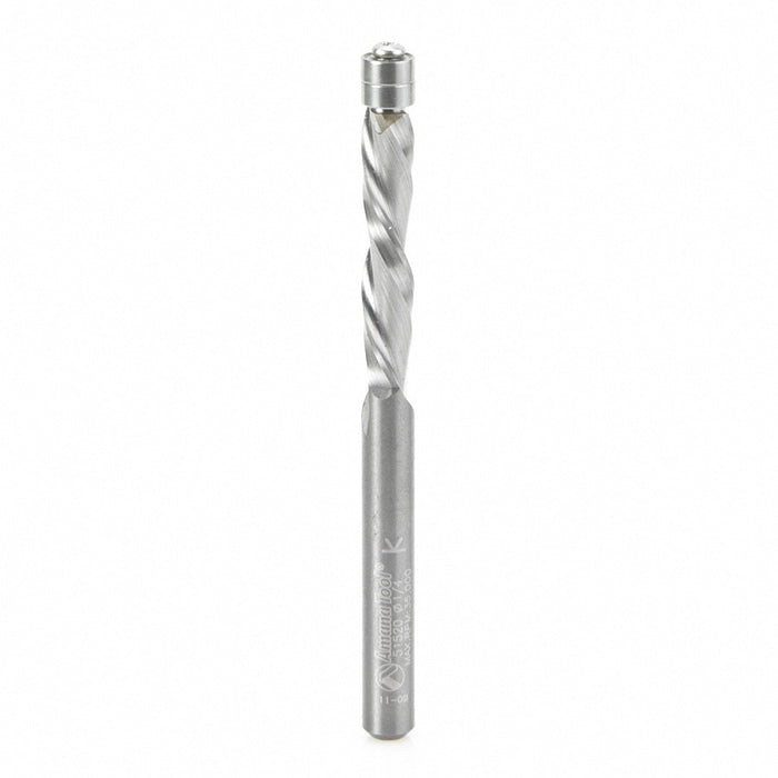 Amana Tool 51520 Aluminum Flush Trim 1/4 D Down - CNC Router Store