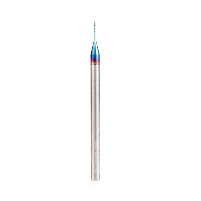 Amana Tool 51629-K SC Spektra Extreme Tool Life Coated Spiral Plunge 0.023 Dia x 1/8 CH x 1/8 SHK 2 Inch Long Up-Cut Rou