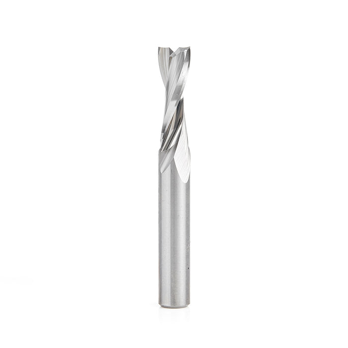Amana Tool 51768 SC CNC Spiral Double O Flute, Plastic Cutting 1/4 Dia x 3/4 CH x 1/4 Shank x 2 Inch Long Up-Cut Router 